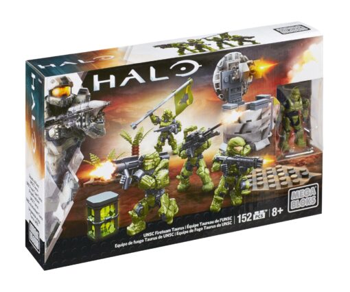 Mega Bloks Halo UNSC Fireteam Taurus Playset, for 96 months to 180 months, 100 pcs