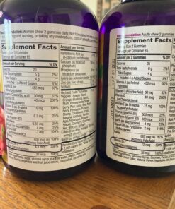 Nature's Way Alive! Women’s 50+ Daily Gummy Multivitamin, Supports Multiple Body Systems*, Supports Healthy Heart, Brain & Bones*, B-Vitamins, Mixed Berry Flavored, 130 Gummies (Packaging May Vary) 130 Count (Pack of 1) 25 91iunt7t2KL 1