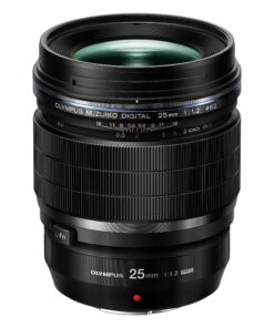 OM SYSTEM OLYMPUS M.Zuiko Digital ED 25mm F1.2 PRO For Micro Four Thirds System Camera, Ultra Bright F1.2 lens, Weather Sealed Design, MF Clutch, L-Fn Button Base 31 91izaGgJdSL