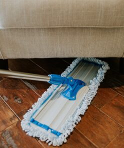 Zflow 18-Inch Microfiber Dust Mop Washable Pads, Blue (2 Pack) 12 91jDL7 0ubL