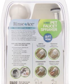 Alternative view of Rinse Ace 3 Way Pet Faucet Sprayer with 8 foot Hose Оne Расk