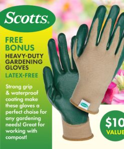 Dual Chamber Compost Tumbler – Easy-Turn, Fast-Working System – All-Season, Heavy-Duty, High Volume Composter with 2 Sliding Doors - (2 – 18.5gallon /70 Liter) 24 91jJz96DOnL