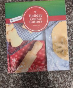 StarPack Metal Christmas Cookie Cutters Set (18pcs) - Favorite Christmas Cookie Cutter Shapes like Gingerbread Man, Star, Snowflake & other Classic Cookie Cutters Shapes - A Family Cookie Cutter Set 41 91jO9YYDkbL