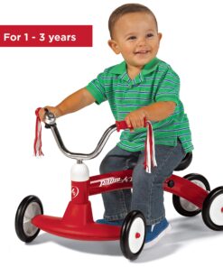 Alternative view of Radio Flyer Scoot-About, Toddler Ride On Toy, Kids Ride On Toy for Ages 1-3, 23.5" Large x 14.5" W x 16.5" H