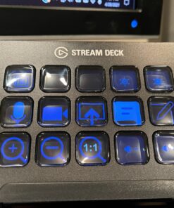 Elgato Stream Deck Classic - Live production controller with 15 customizable LCD keys and adjustable stand, trigger actions in OBS Studio, Streamlabs, Twitch, YouTube and more, works with PC/Mac 69 91jUAT7mOCL