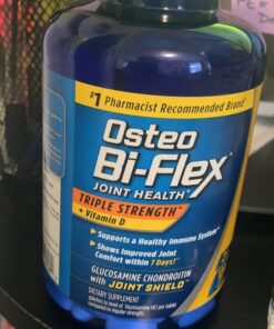 Osteo Bi-Flex Triple Strength with Vitamin D Glucosamine Chondroitin Joint Health Supplement, Coated Tablets, Red, 120 Count 120 Count (Pack of 1) 24 91jVo3KfvrL