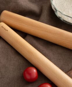 Bamber Wood Rolling Pin, 11 Inch by 1-1/5 Inch Stardard Version 11*1.2 Inch 15 91jZj5dpZ2S 1