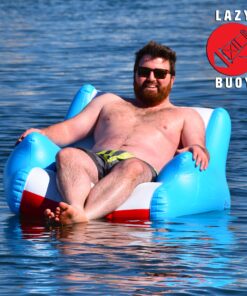 GoFloats Lazy Buoy Floating Lounge Chair with Cup Holders - The Most Comfortable Pool Float EVER 14 91jeE9h3WL