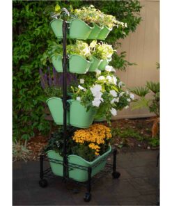 Watex Mobile Green Wall (Double Frame, Spring Bouquet), BPA Free Planters Double Frame 19 91jnC09a9XL