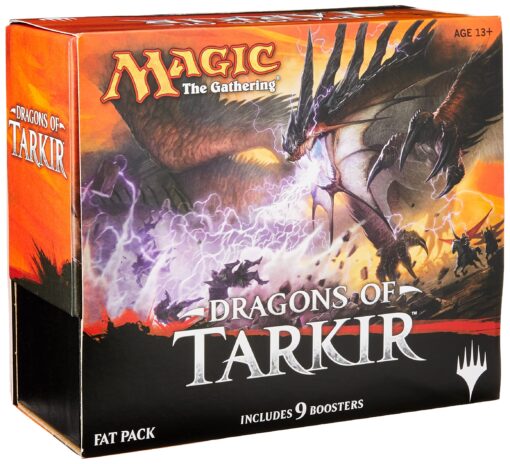 Magic: the Gathering: Dragons of Tarkir Fat Pack (Factory Sealed Includes 9 Booster Packs & More)