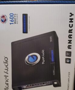 PLANET AUDIO AC1600.4 1600W 4 Channel Car Amplifier Power Amp+Remote AC16004 4-Channel Class A/B 38 91kCNdTaiWL
