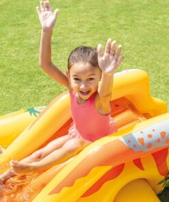 Intex Dinosaur Inflatable Play Center, 98in X 75in X 43in, for Ages 2+ 41 91kDeZNdxTL