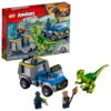 LEGO Juniors/4+ Jurassic World Raptor Rescue Truck 10757 Building Kit (85 Pieces) (Discontinued by Manufacturer) 45 91kDrB29s2L