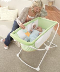 Fisher-Price Rock with Me Bassinet Green 30 91kK xmyd6L