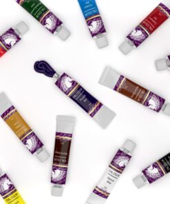 MyArtscape Oil Paint Set - 21ml x 12 Tubes - Artist Quality - Lightfast - Heavy Body - Highly Pigmented Oil-based Colors - Excellent Coverage - Professional Painting Supplies 4.8 Fl Oz (Pack of 12) 18 91kkQhXscfL