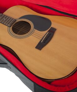 Gator Cases Transit Series Acoustic Guitar Gig Bag; Grey Exterior (GT-ACOUSTIC-GRY) 24 91kqFRHUhYL