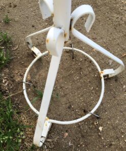 Ashman Galvanized Garden Stakes Landscape Staples and Fence Stake (150 Garden Staples - Heavy Duty & Anti Rust Galvanized) 150 6 Inch 11 Guage 38 91ky3SqgFCL