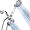 AquaDance Total Chrome Premium High Pressure 48-setting 3-Way Combo for The Best of Both Worlds – Enjoy Luxurious 6-setting Rain Shower Head and 6-Setting Hand Held Shower Separately or Together 12 91l4F38eFkL