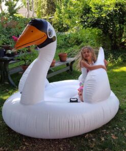Intex Mega Swan, Inflatable Island, 76.5" X 60" X 58" Mega Float Ride-On 37 91l8iAryobL
