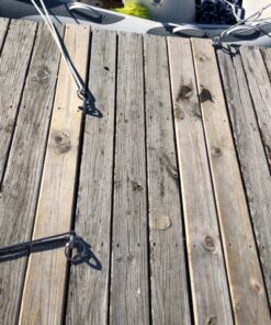 HarborCraft Portable Dock Cleat Heavy Duty Stainless Steel for Main Cleat, Spring Lines, Personal Water Craft, Fenders & Bumpers. Movable Cleat, Quick, Instant, Transportable, Adjustable. O-Ring 15 91lc87fspxL