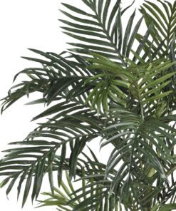 Nearly Natural 5289 6.5ft. Golden Cane Palm Silk Tree,Green 32 91ldM Lk oL