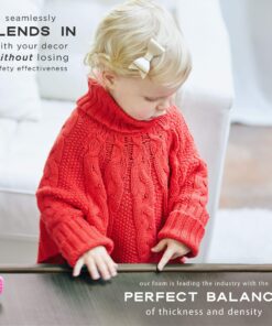 Bebe Earth Baby Proofing Edge and Corner Guard Protector Set, 20.4 ft, Coffee Brown 20 Feet + 8 Corners 30 91lgaVenNOL