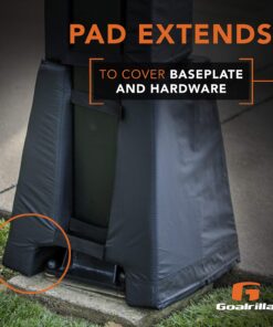 Goalrilla Deluxe Weatherproof Basketball Pole Pad for Ultimate Protection and Player Safety, Black 16 91li8ihzFlL
