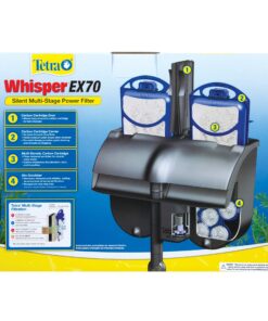 Alternative view of Tetra Whisper EX 70 Filter For 45 To 70 Gallon aquariums, Silent Multi-Stage Filtration 45-70 Gallons