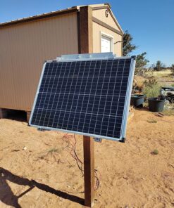 RENOGY Solar Panel Side of Pole Mount for 50W/100W Solar Panel (Mount only) for Flat Surface Off-Grid Systems, and Panels Up to 100W 38 91lnoUV0iAL