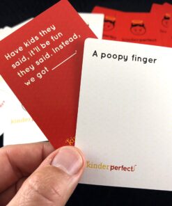 KinderPerfect - The Hilarious Parents Party Card Game for Adult Game Nights Baby Showers Family Reunions 26 91loYzStYXL