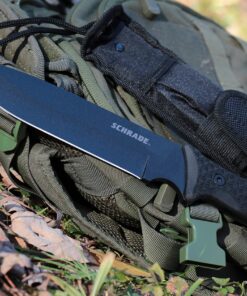 Schrade Bedrock High Carbon Steel Fixed Blade Knife with 7in Drop Point Blade for Buschcraft 27 91lruRjjwpL