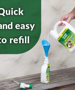 Simple Green Outdoor Odor Eliminator for Pets, Dogs, 1 gallon Refill - Ideal for Artificial Lawns & Patio, Milky White 23 91lv0qXpLNS
