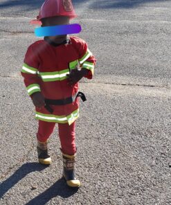 Melissa & Doug Fire Chief Role Play Costume Dress-Up Set (6 pcs) Standard Packaging 41 91m06jtxwyL 1