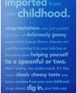 Alternative view of Kraft Macaroni and Cheese Dinner, Three Cheese, 7.25 Ounce Box (Pack of 8 Boxes)