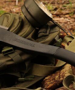 Alternative view of Schrade SCAXE2L 15.7in Large Survival Axe with 4.2in Stainless Steel Blade and Glass Fiber PA and TPR Rubber Handle for Outdoor Survival Camping and Everyday Tasks Standard Packaging