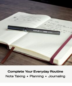 Uniball Deluxe Rollerball Pen, 12 Black Pens, 0.7mm Fine Point Roller Pens| Office Supplies, Ink Pens, Colored Pens, Fine Point, Smooth Writing Pens, Ballpoint Pens 9 91mDJRhjQL