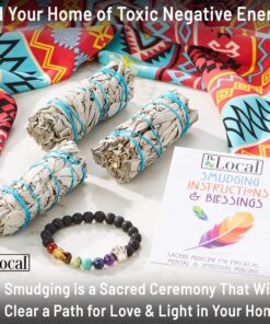 Alternative view of JL Local White Sage Smudge Sticks Bundles Gift Set - California Sage - Smudging & Cleansing Wands (3 Pack) 3 Pack