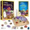 NATIONAL GEOGRAPHIC Mega Gemstone Dig Kit – Dig Up 15 Real Gemstones and Crystals, Science/Mining Kit for Kids, Gift for Girls and Boys, Rock Collection (Amazon Exclusive) 36 91mRPs6AiL