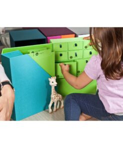 Savor | Deluxe Baby Keepsake Box | Fabric Bound Acid-Free Newborn Keepsake and Memory Organizer with Labels for Pregnancy, Mother’s Day, Baby Shower, New Baby and Maternity Gifting No Customization Ocean 10 91mUENTxnPL