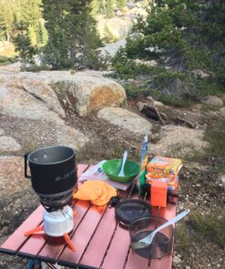 TREKOLOGY Medium Aluminum Camping Table Brown Foldable Portable 39 91mUSGKcxeL