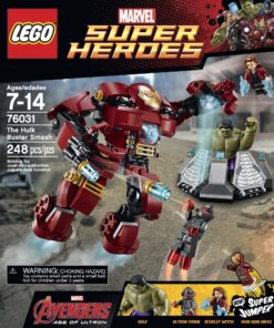 Alternative view of LEGO Superheroes The Hulk Buster Smash