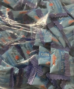 GIN GINS Super Strength Hard Ginger Candy by The Ginger People - Anti-Nausea and Digestion Aid, Individually Wrapped Healthy Candy - Super Strength Ginger Flavor, Large 1 lb Bag (16 oz) - Pack of 1 Super-Strength 39 91miJ5dZmxL