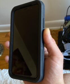 OtterBox iPhone XR Defender Series Case - BLACK, rugged & durable, with port protection, includes holster clip kickstand 46 91milLxnEL