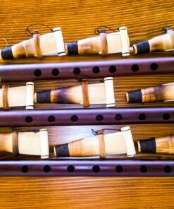 Alternative view of DUDUK Concert Level- Three (3) ARMENIAN Professional DUDUKs with 9 Reeds Ramish, Kamish & Playing Instructions made from Apricot Wood Dudek Doodook Armenia - Flute Mey Ney Balaban Oboe