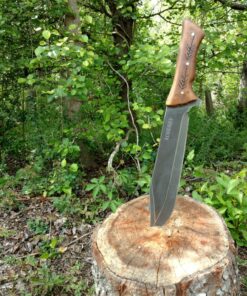 Schrade Leroy Fixed Blade with High Carbon Stainless Steel Bowie Blade for Outdoor Activities 49 91mj0t qGNL