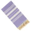 Dandelion - Basic Pattern - Naturally-Dyed Cotton Turkish Towel Peshtemal - 71x39 Inches - Lilac
