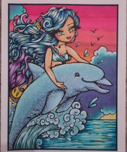 Mermaids, Fairies, & Other Girls of Whimsy Coloring Book: 50 Fan Favs 88 91mrQVAY8jL