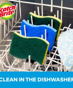 Scotch-Brite Non-Scratch Scrub Sponges, 24 Scrub Sponges, Lasts 50% Longer than the Leading National Value Brand 3 Count (Pack of 8) 16 91msZgh9vVL