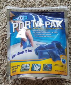 Porta-Pak Holding Tank Deodorizer Drop-Ins by Walex, Controls Unpleasant Odors Even at Extreme Temperatures, Commercial Strength, Fresh Fragrance, Made In The USA, 10 Treatments 36 91mwNywypmL