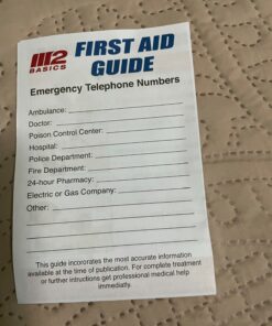 Professional 300 Piece (40 Unique Items) First Aid Kit | Emergency Medical Kits | Home, Business, Camping, Car, Office, Travel, Vehicle, Kids, Boat, Survival, Supplies 94 91my hTfL